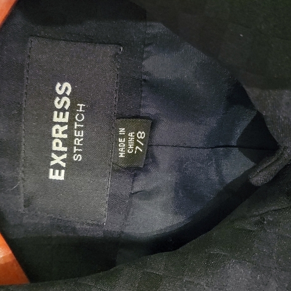 Limited Express Women's Checkered Trench Coat - Picture 4 of 7